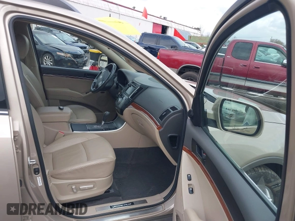 2009 Hyundai Veracruz GLS with VIN KM8NU73C39U081277, listed as a IAAI auction lot 41657976 with 80,605 mi miles and . Bid and sale history available at DreamBid. Image 5.