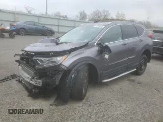 2018 Honda CR-V EX-L z VIN 7FARW2H87JE032821, wystawiony jako Copart lot #52329045 z przebiegiem Nie podano mil oraz Szkoda całkowita • Salvage title. Historia ofert i sprzedaży dostępna na DreamBid. Obrazek 1.