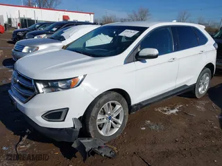 2016 Ford Edge SEL with VIN 2FMPK4J98GBB16208, listed as a IAAI auction lot 41839634 with 234,597 mi miles. Bid and sale history available at carsss.com. Image 18.