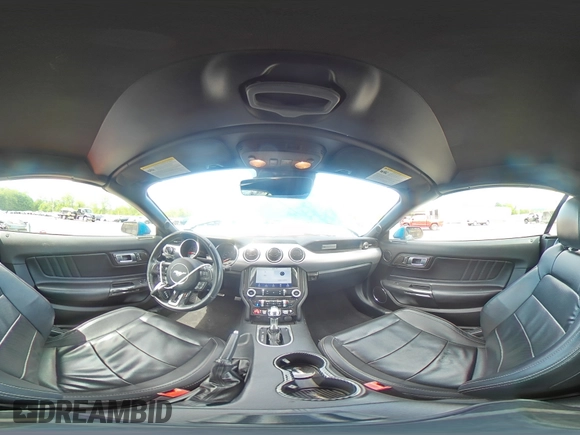 2021 Ford Mustang EcoBoost with VIN 1FATP8UH1M5104857, listed as a Copart auction lot 57152165 with 75,303 mi miles and Salvage title. Bid and sale history available at DreamBid. Image 15.