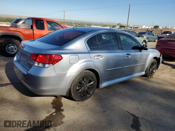 2013 Subaru Legacy Limited with VIN 4S3BMCL62D3004277, listed as a Copart auction lot 69559204 with 115,526 mi miles and Salvage title. Bid and sale history available at DreamBid. Image 3.