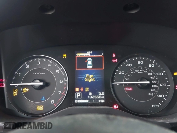 2019 Subaru Impreza Premium z VIN 4S3GTAD69K3725933, wystawiony jako IAAI lot #41919500 z przebiegiem 102 556 mil mil oraz . Historia ofert i sprzedaży dostępna na DreamBid. Obrazek 16.