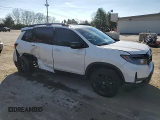 2024 Honda Passport Black Edition with VIN 5FNYF8H88RB007237, listed as a Copart auction lot 80082114 with Not provided miles and Salvage title. Bid and sale history available at DreamBid. Image 4.