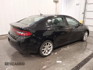 2013 Dodge Dart SXT with VIN 1C3CDFBA4DD294483, listed as a IAAI auction lot 41792715 with 100,821 mi miles. Bid and sale history available at carsss.com. Image 4.