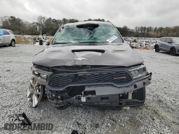 2021 Dodge Durango R/T with VIN 1C4SDHCTXMC659774, listed as a Copart auction lot 47827105 with 90,837 mi miles and Salvage Title. Bid and sale history available at DreamBid. Image 5.