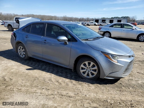 2024 Toyota Corolla LE with VIN 5YFB4MDE3RP214378, listed as a Copart auction lot 46511345 with 7,136 mi miles and Salvage Title. Bid and sale history available at carsss.com. Image 4.
