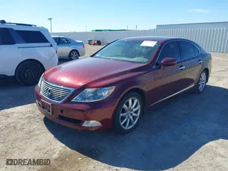 2007 Lexus LS 460 with VIN JTHBL46F775045273, listed as a IAAI auction lot 41673376 with 156,963 mi miles. Bid and sale history available at carsss.com. Image 17.