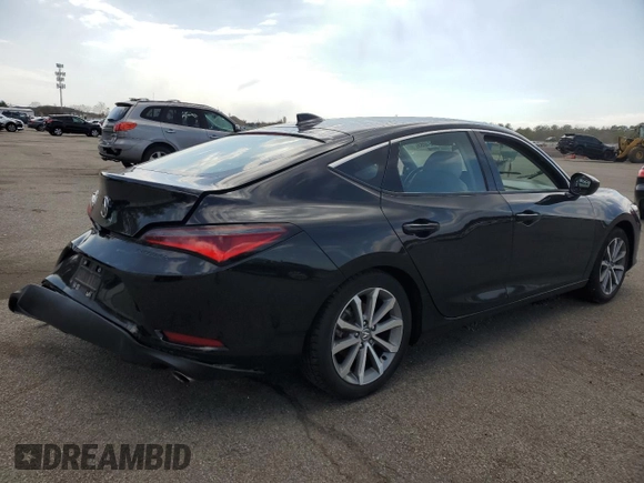 2023 Acura Integra with VIN 19UDE4H27PA010479, listed as a Copart auction lot 50364055 with 29,872 mi miles and Salvage title. Bid and sale history available at DreamBid. Image 3.