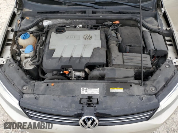 2013 Volkswagen Jetta TDI with VIN 3VWLL7AJ7DM297854, listed as a Copart auction lot 88531765 with 68,405 mi miles and Salvage title. Bid and sale history available at DreamBid. Image 11.