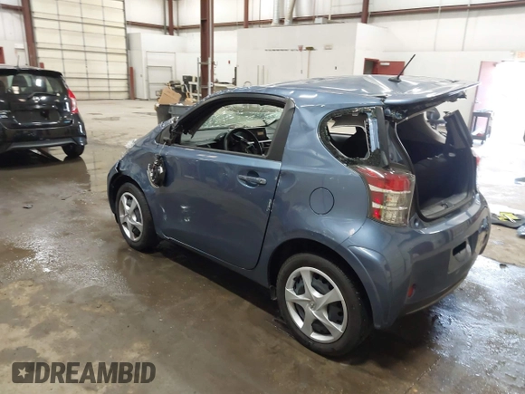 2012 Scion iQ with VIN JTNJJXB01CJ010943, listed as a IAAI auction lot 41742923 with 1 mi miles. Bid and sale history available at carsss.com. Image 3.