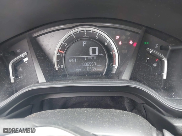 2018 Honda CR-V LX with VIN 2HKRW5H39JH417591, listed as a IAAI auction lot 41762656 with 86,957 mi miles. Bid and sale history available at carsss.com. Image 7.