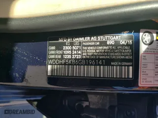 2016 Mercedes-Benz E-Class E 350 Sport with VIN WDDHF5KB6GB196141, listed as a Copart auction lot 48370175 with 113,373 mi miles and Salvage Title. Bid and sale history available at carsss.com. Image 12.