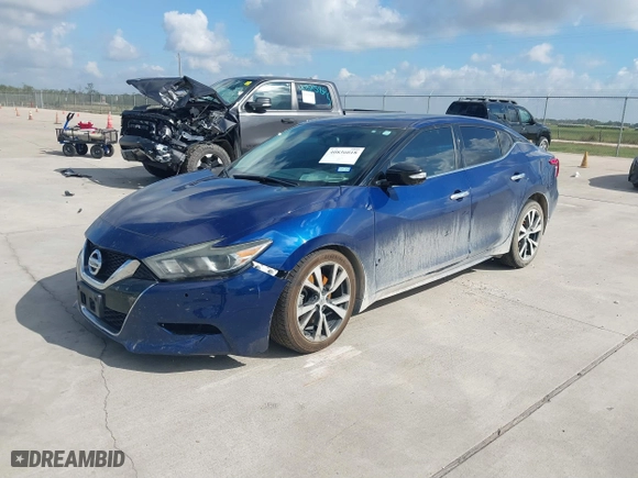 2018 Nissan Maxima SL with VIN 1N4AA6AP7JC400160, listed as a IAAI auction lot 40836018 with 91,809 mi miles. Bid and sale history available at carsss.com. Image 17.