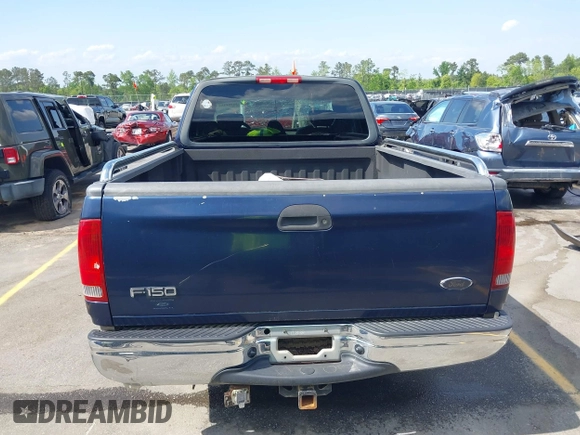 2002 Ford F-150 XL with VIN 1FTRX17L92NA56050, listed as a IAAI auction lot 41992155 with 1 mi miles. Bid and sale history available at carsss.com. Image 16.