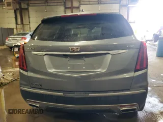 2021 Cadillac XT5 FWD Premium Luxury with VIN 1GYKNCRS9MZ227635, listed as a Copart auction lot 43366645 with 37,338 mi miles and Salvage Title. Bid and sale history available at carsss.com. Image 6.