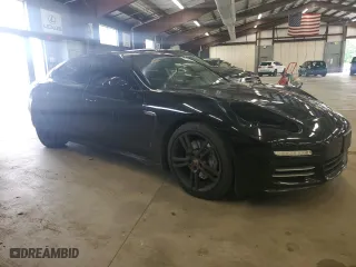 2014 Porsche Panamera with VIN WP0AA2A77EL005310, listed as a Copart auction lot 65953744 with 112,107 mi miles and Salvage Title. Bid and sale history available at carsss.com. Image 4.