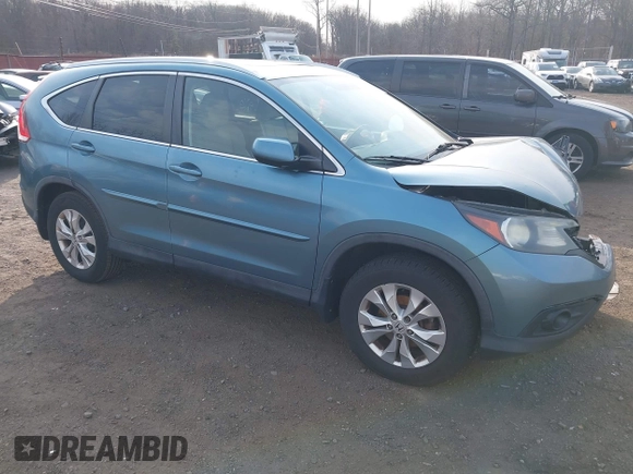 2014 Honda CR-V EX-L with VIN 5J6RM4H72EL056669, listed as a IAAI auction lot 41773214 with 96,224 mi miles. Bid and sale history available at carsss.com. Image 1.
