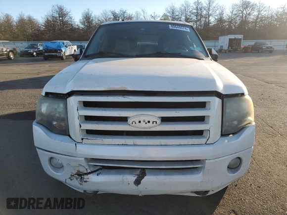 2008 Ford Expedition EL Limited with VIN 1FMFK20578LA43722, listed as a Copart auction lot 80646574 with 163,636 mi miles and Salvage Title. Bid and sale history available at carsss.com. Image 5.