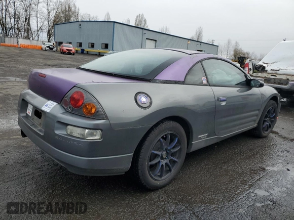 2003 Mitsubishi Eclipse GS with VIN 4A3AC44G43E073984, listed as a Copart auction lot 49340585 with 188,483 mi miles and Salvage Title. Bid and sale history available at DreamBid. Image 3.