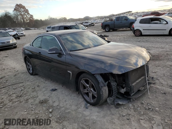 2015 BMW 4 Series 428i with VIN WBA3V5C52FP753075, listed as a Copart auction lot 82816084 with 131,868 mi miles and Salvage title. Bid and sale history available at DreamBid. Image 4.