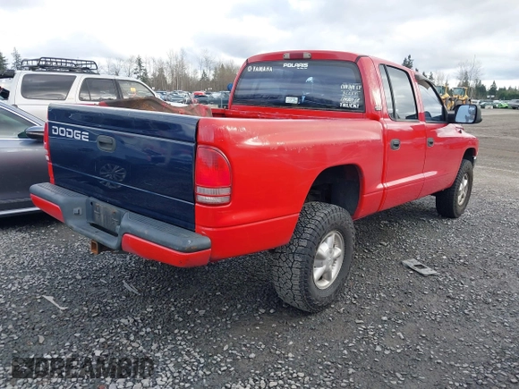 2000 Dodge Dakota Sport with VIN 1B7GG2ANXYS752594, listed as a IAAI auction lot 41671257 with 282,086 mi miles and . Bid and sale history available at carsss.com. Image 4.