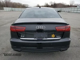 2017 Audi A6 Premium Plus with VIN WAUG8AFC5HN026099, listed as a Copart auction lot 47695075 with 92,562 mi miles and Salvage Title. Bid and sale history available at carsss.com. Image 6.
