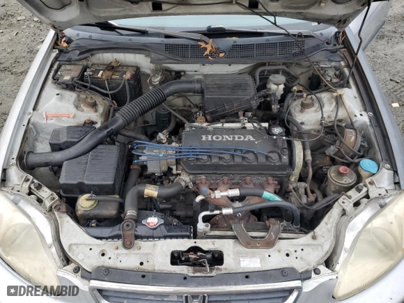 1996 Honda Civic LX "O" w/Air with VIN 2HGEJ6678TH532897, listed as a Copart auction lot 85542984 with 325,764 mi miles and Salvage Title. Bid and sale history available at carsss.com. Image 11.