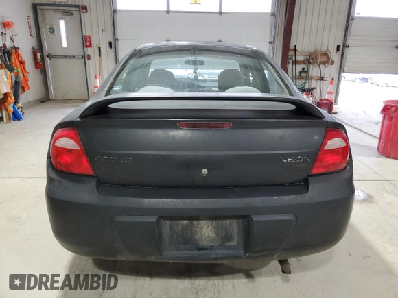 2004 Dodge Neon SXT with VIN 1B3ES56CX4D596703, listed as a Copart auction lot 51340445 with 184,207 mi miles and Salvage Title. Bid and sale history available at carsss.com. Image 6.