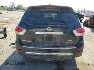 2015 Nissan Pathfinder Platinum с VIN 5N1AR2MM3FC636241, выставлен на аукционе Copart как лот 52376665 с пробегом 142 148 миль миль и Списание • Salvage title. История ставок и продаж доступна на DreamBid. Изображение 6.