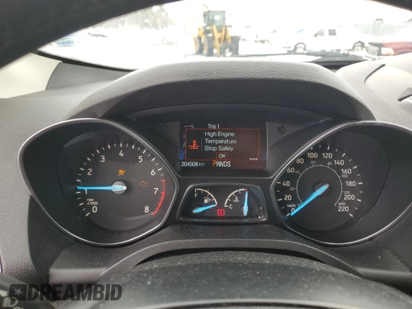 2018 Ford Escape SEL with VIN 1FMCU9HD0JUC14991, listed as a Copart auction lot 52335275 with 204,508 mi miles and Salvage Title. Bid and sale history available at carsss.com. Image 9.