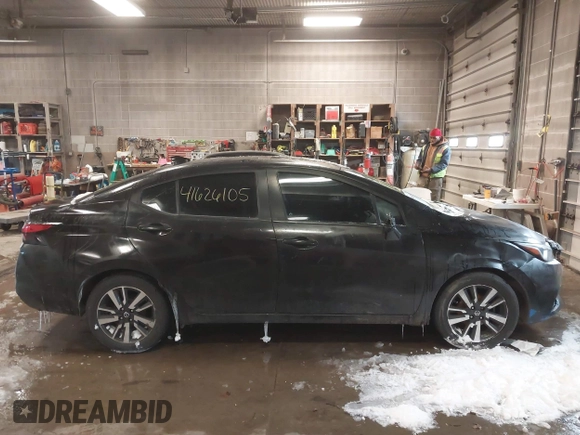 2021 Nissan Versa SV with VIN 3N1CN8EV1ML890974, listed as a IAAI auction lot 41626105 with 82,598 mi miles and . Bid and sale history available at DreamBid. Image 12.