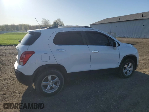 2016 Chevrolet Trax LT with VIN 3GNCJPSB6GL118091, listed as a Copart auction lot 54823435 with 114,762 mi miles and Salvage Title. Bid and sale history available at DreamBid. Image 3.