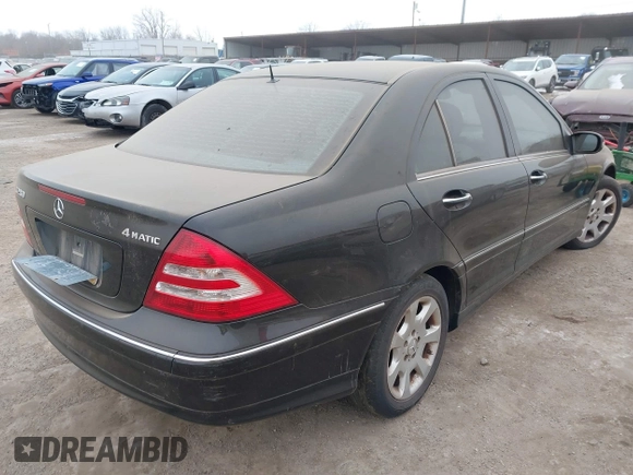 2006 Mercedes-Benz C 280 Luxury with VIN WDBRF92H66F792608, listed as a IAAI auction lot 41386760 with 177,796 mi miles and . Bid and sale history available at DreamBid. Image 4.