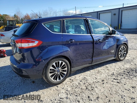 2017 Ford C-Max Energi Titanium with VIN 1FADP5FU3HL108567, listed as a Copart auction lot 74708223 with 45,269 mi miles. Bid and sale history available at carsss.com. Image 3.