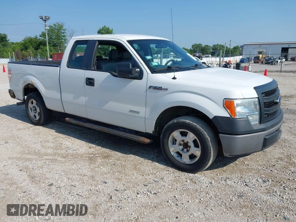 2013 Ford F-150 XL with VIN 1FTFX1CT3DFB61432, listed as a IAAI auction lot 42587933 with 242,515 mi miles and . Bid and sale history available at DreamBid. Image 1.