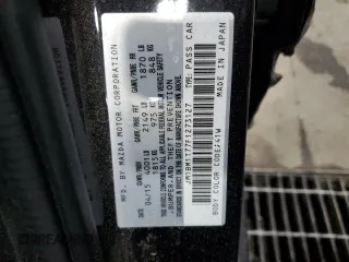 2015 Mazda 3 i SV with VIN JM1BM1T77F1273127, listed as a Copart auction lot 50403795 with 135,182 mi miles and Salvage Title. Bid and sale history available at carsss.com. Image 12.