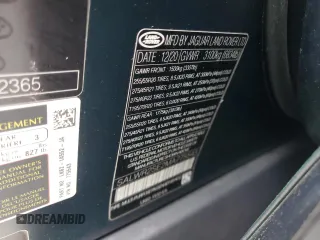 2021 Land Rover Range Rover Sport HSE Dynamic with VIN SALWR2SE2MA775543, listed as a Copart auction lot 50842024 with 58,561 mi miles and Salvage Title. Bid and sale history available at carsss.com. Image 12.