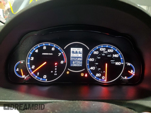 2008 Acura TSX with VIN JH4CL96888C014615, listed as a Copart auction lot 75390644 with 106,004 mi miles and Clean Title. Bid and sale history available at carsss.com. Image 9.