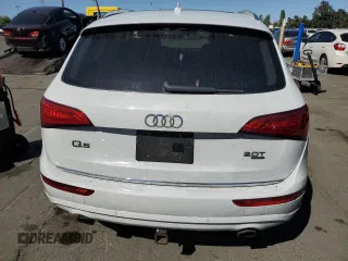 2015 Audi Q5 Premium Plus with VIN WA1LFAFP5FA020120, listed as a Copart auction lot 57253915 with 140,505 mi miles and Salvage title. Bid and sale history available at DreamBid. Image 6.