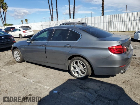 2013 BMW 5 Series 528i with VIN WBAXG5C50DDY36255, listed as a Copart auction lot 44741985 with 102,147 mi miles and Salvage Title. Bid and sale history available at carsss.com. Image 2.