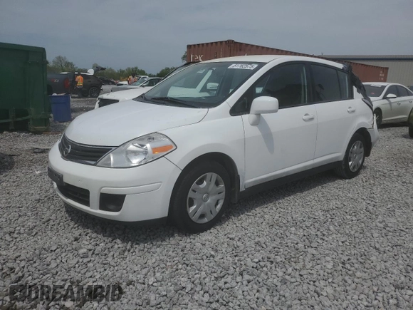 2012 Nissan Versa S with VIN 3N1BC1CP9CL374373, listed as a Copart auction lot 51762575 with 163,973 mi miles and Salvage Title. Bid and sale history available at carsss.com. Image 1.