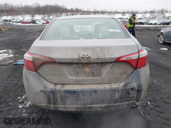 2015 Toyota Corolla L z VIN 2T1BURHE0FC468259, wystawiony jako IAAI lot #41559030 z przebiegiem 299 557 mil mil oraz . Historia ofert i sprzedaży dostępna na DreamBid. Obrazek 16.
