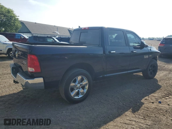 2017 Ram 1500 Big Horn with VIN 1C6RR7LT8HS835069, listed as a Copart auction lot 61480265 with 59,784 mi miles and Clean title. Bid and sale history available at DreamBid. Image 3.