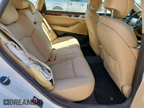 2018 Genesis G80 3.8L with VIN KMHGN4JE6JU216605, listed as a Copart auction lot 61950305 with 34,919 mi miles and Salvage title. Bid and sale history available at DreamBid. Image 10.