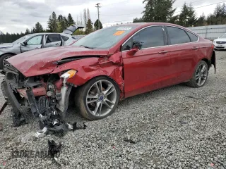 2016 Ford Fusion Titanium with VIN 3FA6P0K96GR116322, listed as a Copart auction lot 52705345 with Not provided miles and Salvage title. Bid and sale history available at DreamBid. Image 1.