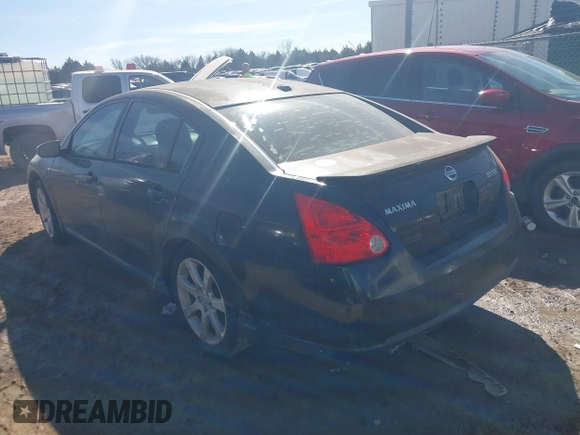 2008 Nissan Maxima 3.5 SL with VIN 1N4BA41E38C809158, listed as a IAAI auction lot 41464718 with 1 mi miles. Bid and sale history available at carsss.com. Image 3.
