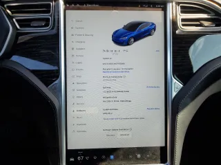 2016 Tesla Model S 70 with VIN 5YJSA1E14GF160066, listed as a Copart auction lot 62452545 with 79,860 mi miles and Salvage title. Bid and sale history available at DreamBid. Image 9.