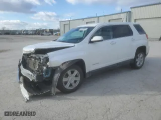 2016 GMC Terrain SLE with VIN 2GKALMEK7G6186588, listed as a Copart auction lot 84438334 with 81,716 mi miles and Salvage Title. Bid and sale history available at carsss.com. Image 1.