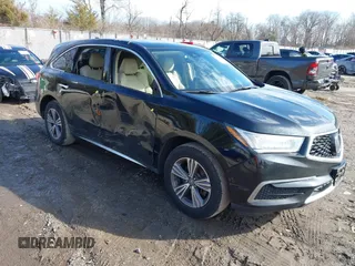 2019 Acura MDX with VIN 5J8YD4H39KL036513, listed as a IAAI auction lot 41487504 with 76,417 mi miles. Bid and sale history available at carsss.com. Image 1.