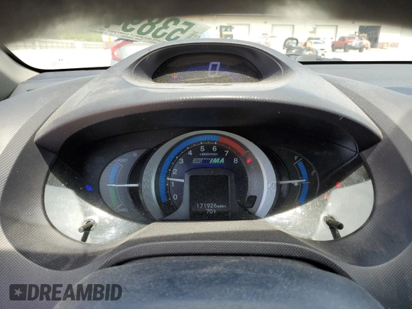 2010 Honda Insight EX with VIN JHMZE2H75AS008122, listed as a Copart auction lot 53894545 with 171,926 mi miles and Salvage title. Bid and sale history available at DreamBid. Image 9.